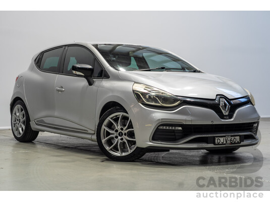 12/2013 Renault Clio R.S. 200 CUP X98 5d Hatchback Silver 1.6L