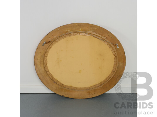 Vintage Oval Mirror