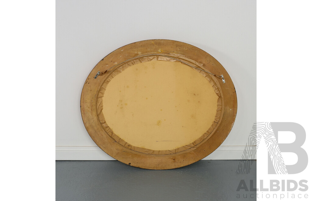 Vintage Oval Mirror