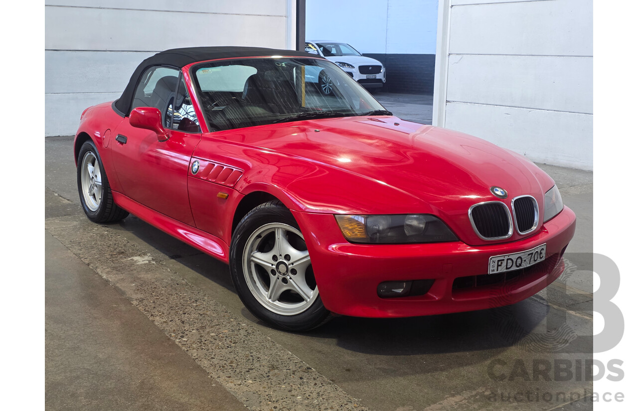 02/1997 BMW Z3 E36 (RWD) 2d Roadster Convertible Red 1.9L