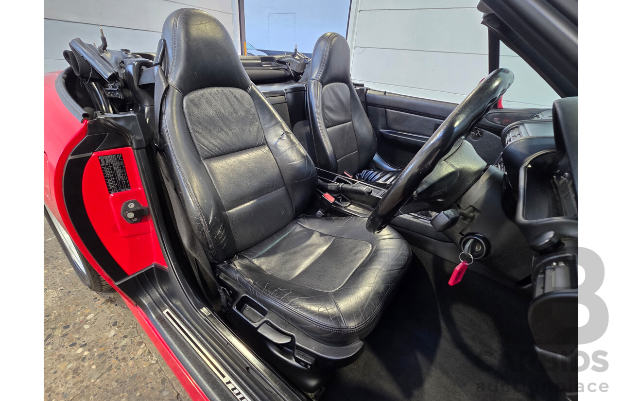 02/1997 BMW Z3 E36 (RWD) 2d Roadster Convertible Red 1.9L