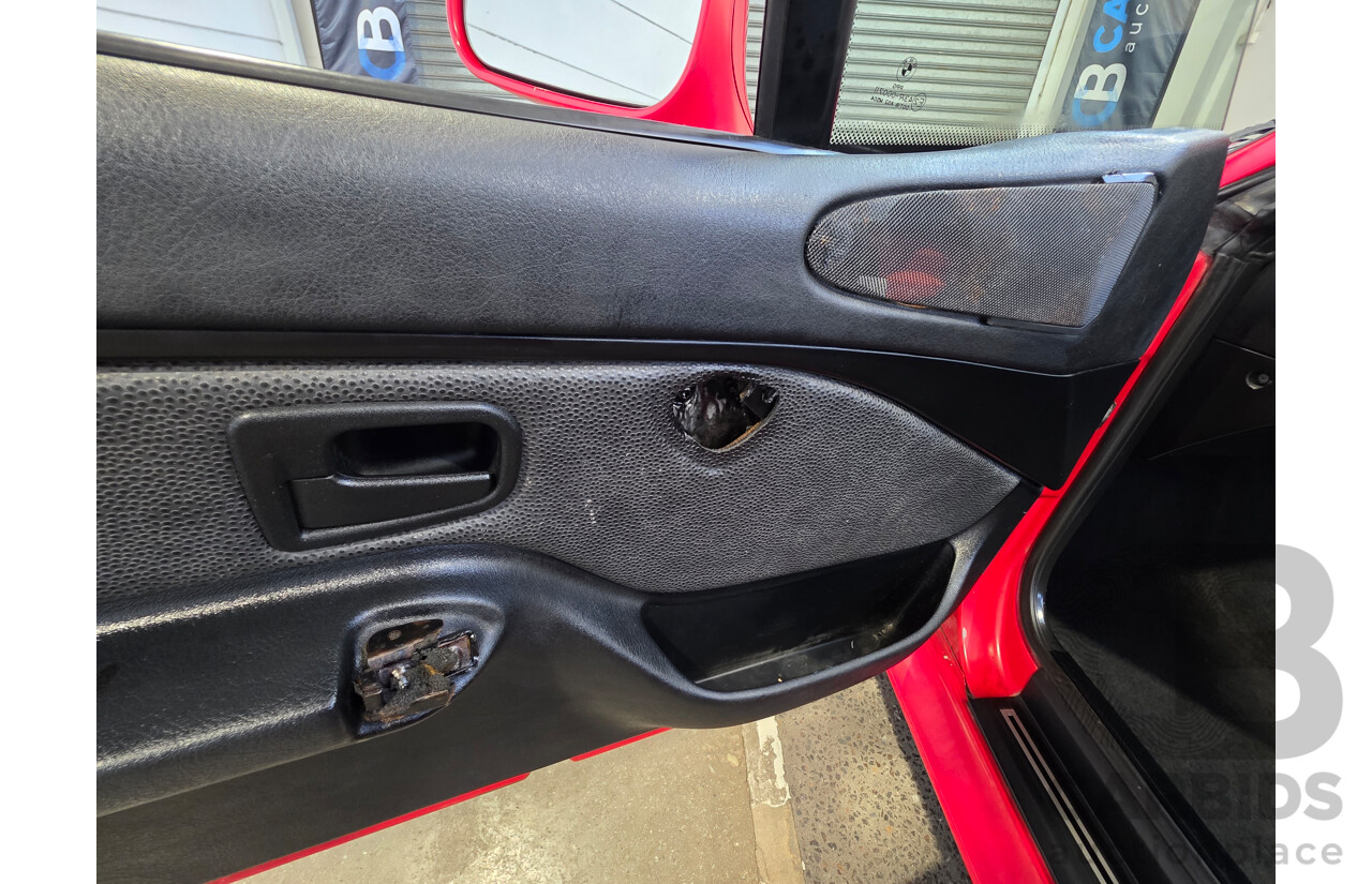 02/1997 BMW Z3 E36 (RWD) 2d Roadster Convertible Red 1.9L
