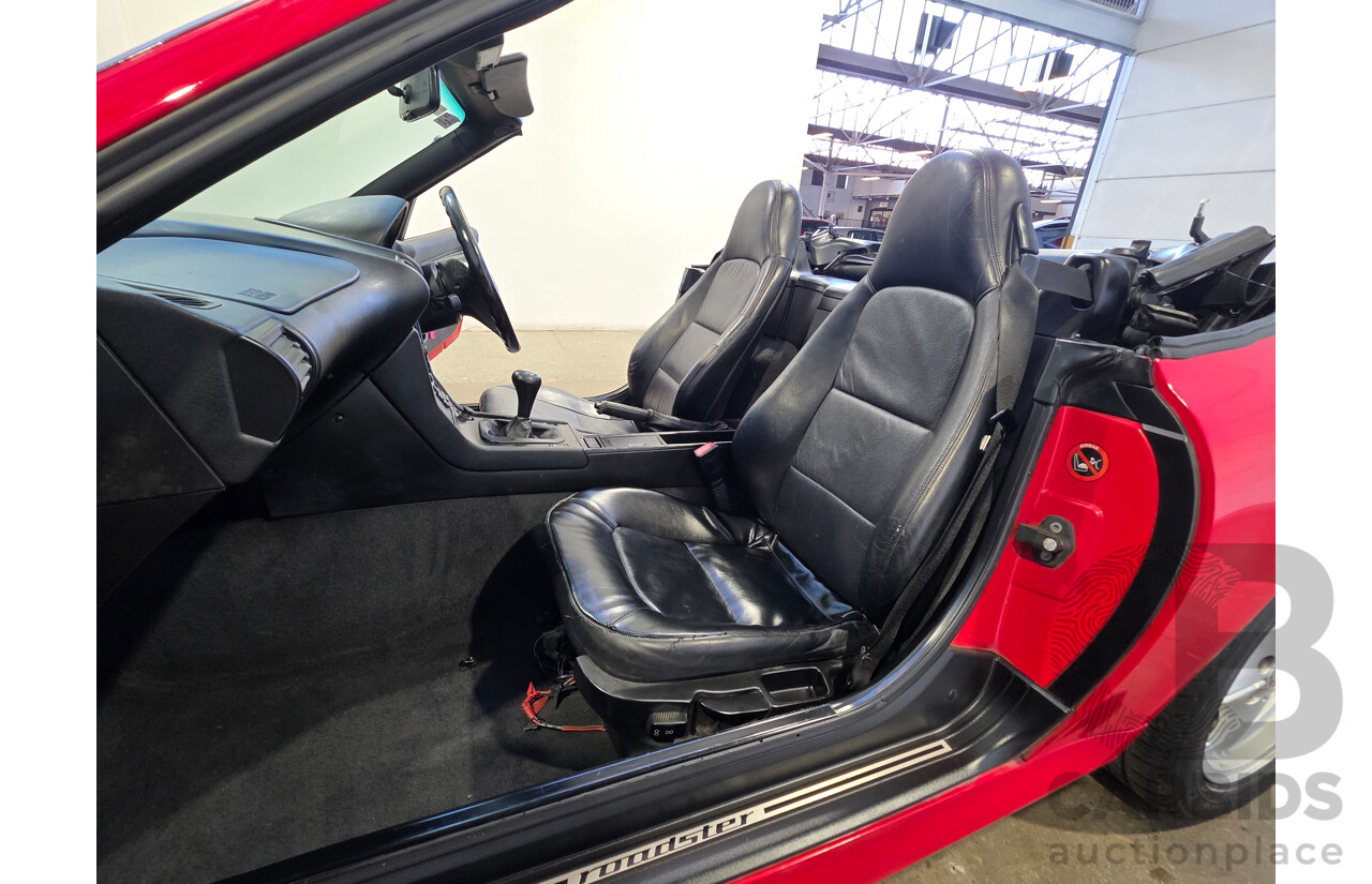 02/1997 BMW Z3 E36 (RWD) 2d Roadster Convertible Red 1.9L