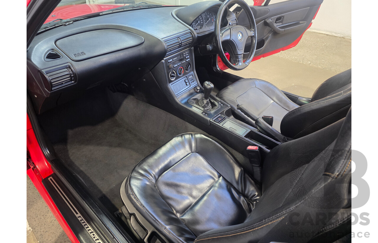 02/1997 BMW Z3 E36 (RWD) 2d Roadster Convertible Red 1.9L