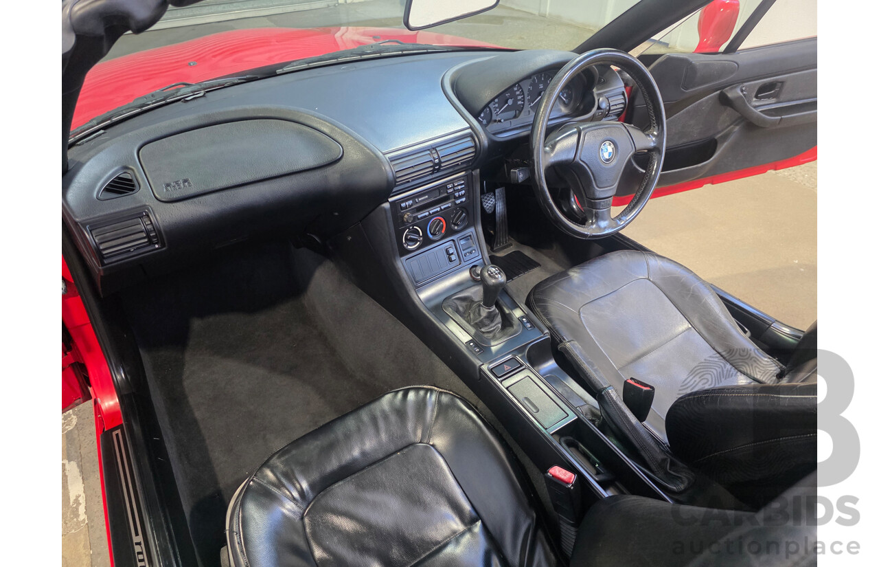 02/1997 BMW Z3 E36 (RWD) 2d Roadster Convertible Red 1.9L
