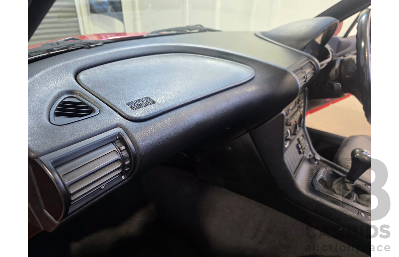 02/1997 BMW Z3 E36 (RWD) 2d Roadster Convertible Red 1.9L
