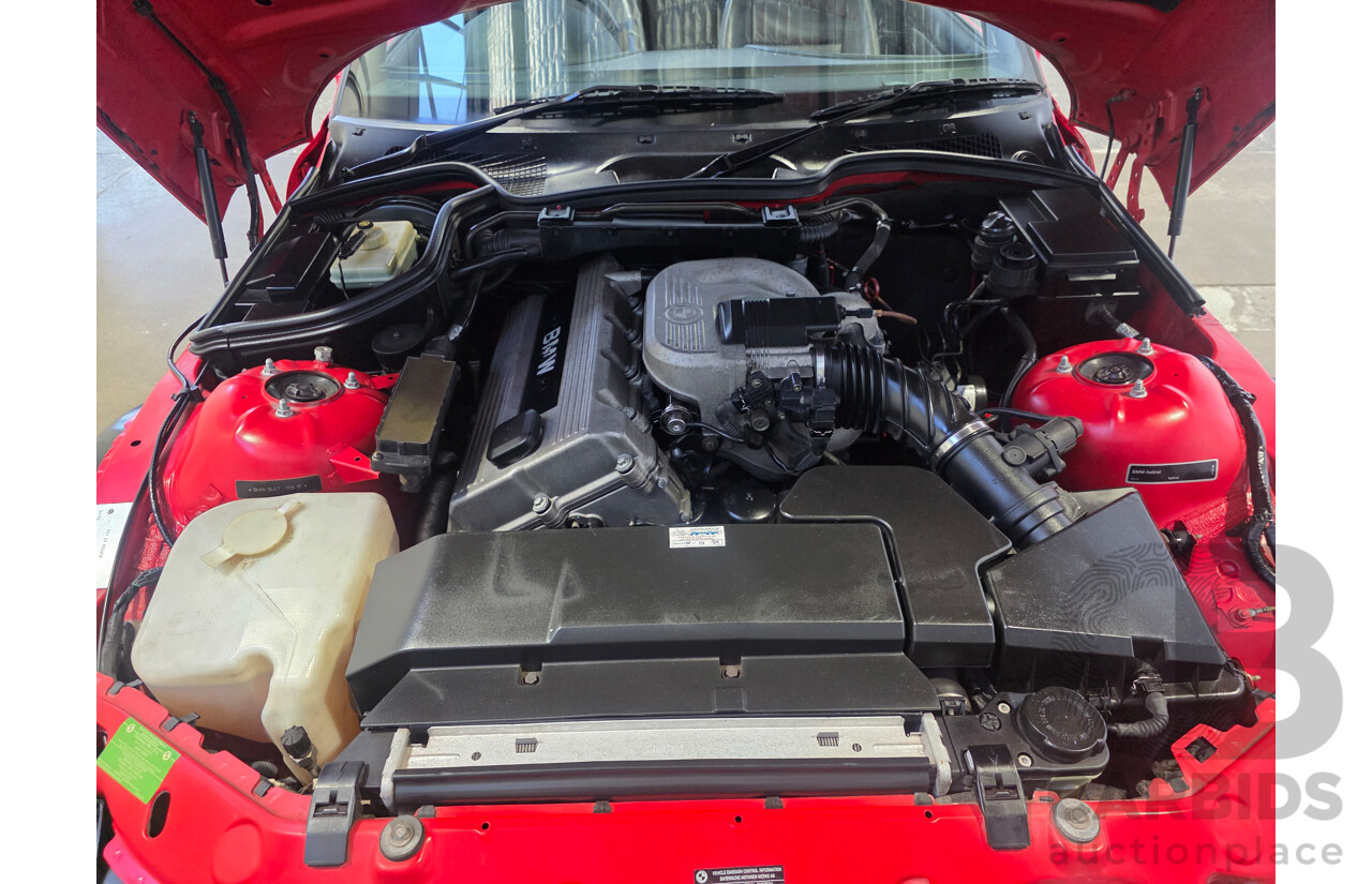02/1997 BMW Z3 E36 (RWD) 2d Roadster Convertible Red 1.9L