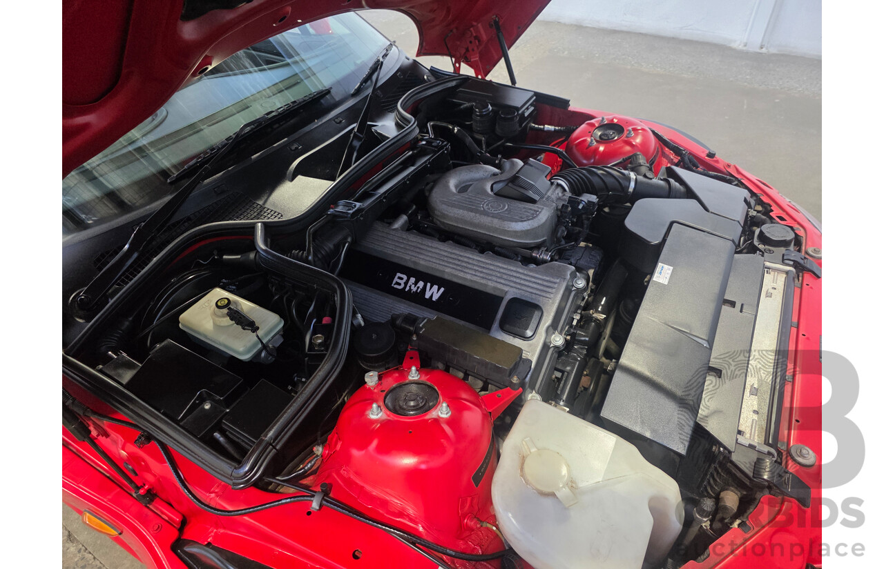 02/1997 BMW Z3 E36 (RWD) 2d Roadster Convertible Red 1.9L