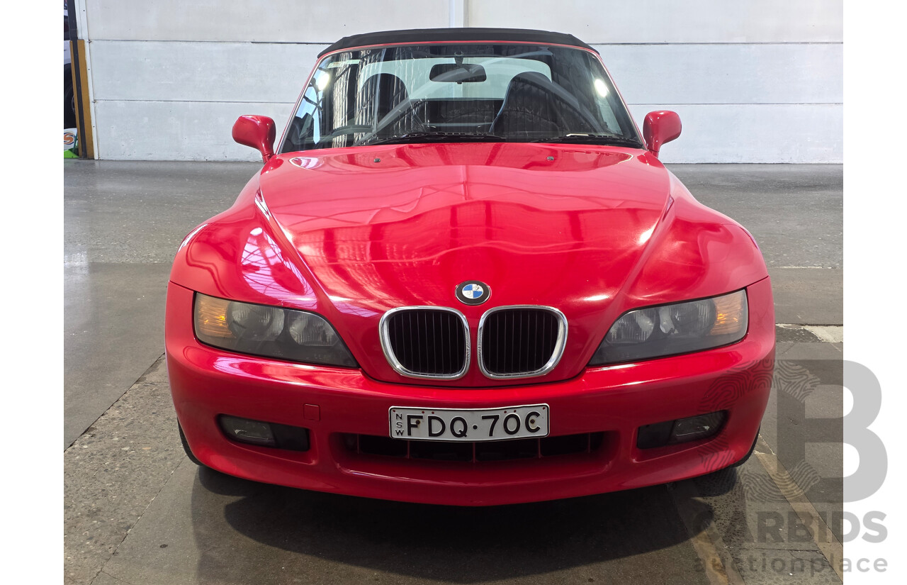 02/1997 BMW Z3 E36 (RWD) 2d Roadster Convertible Red 1.9L