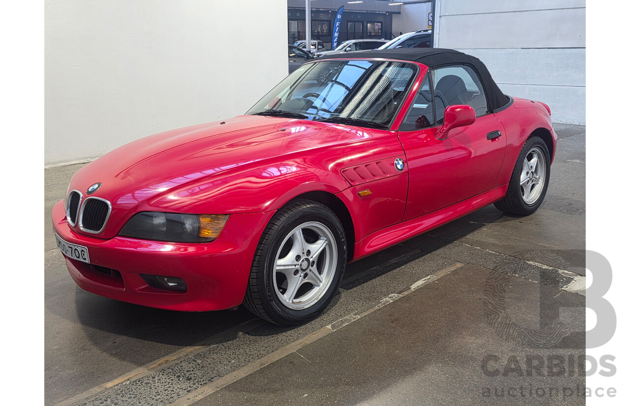 02/1997 BMW Z3 E36 (RWD) 2d Roadster Convertible Red 1.9L