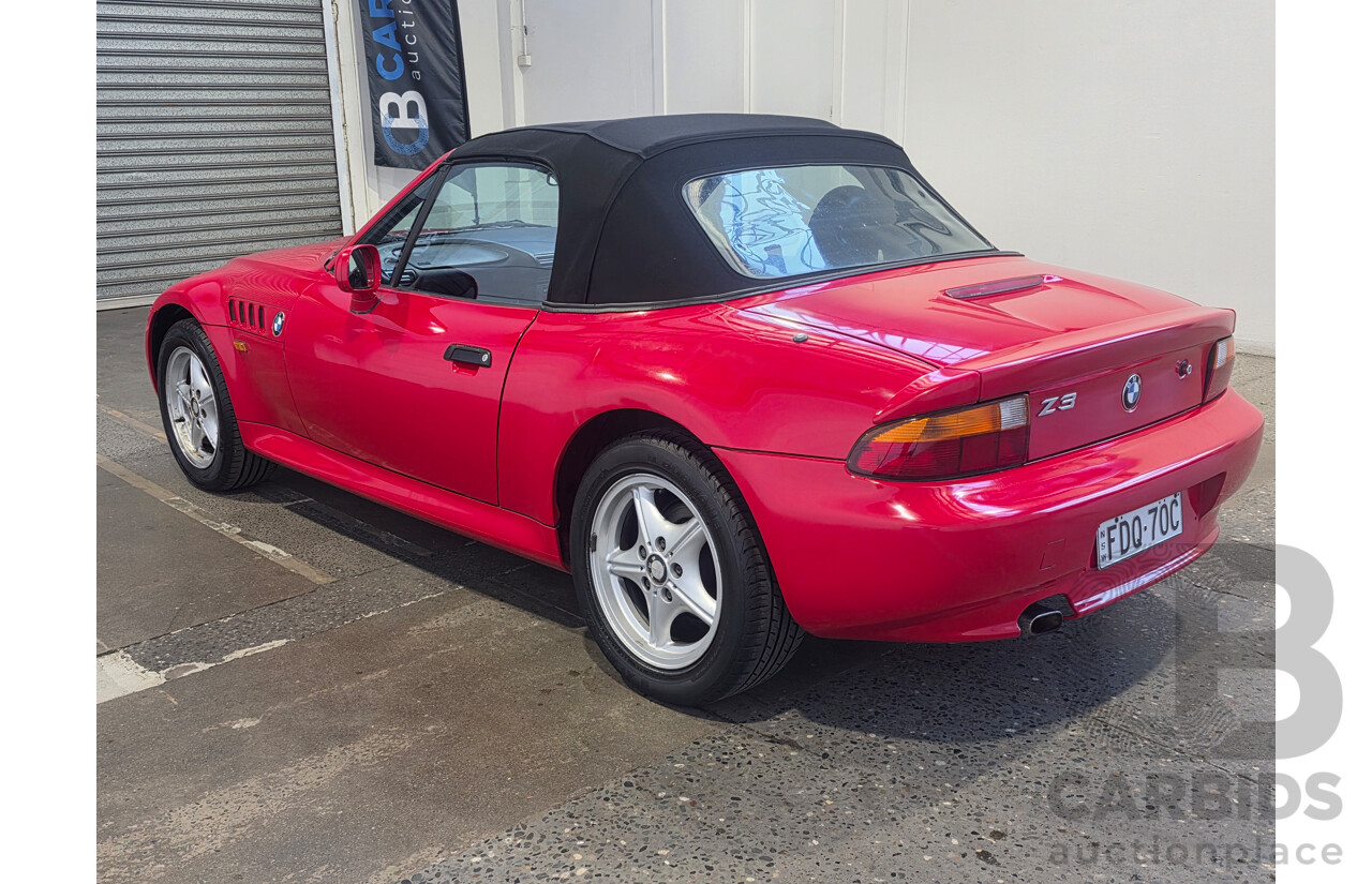 02/1997 BMW Z3 E36 (RWD) 2d Roadster Convertible Red 1.9L
