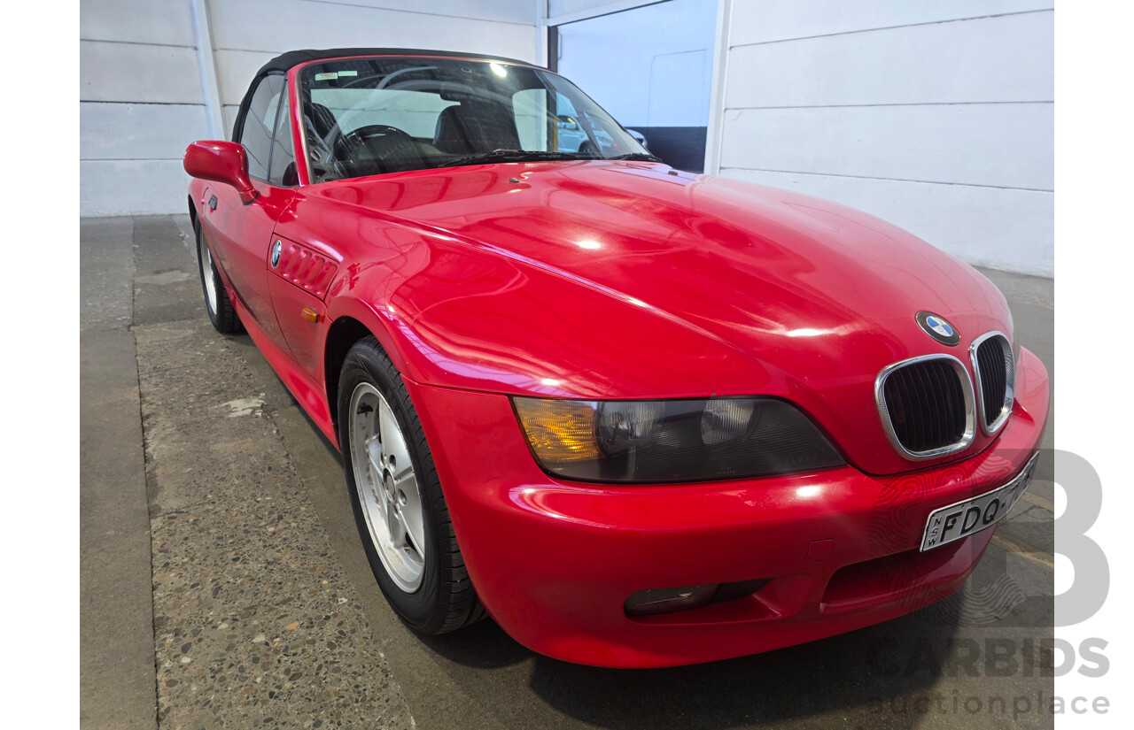 02/1997 BMW Z3 E36 (RWD) 2d Roadster Convertible Red 1.9L