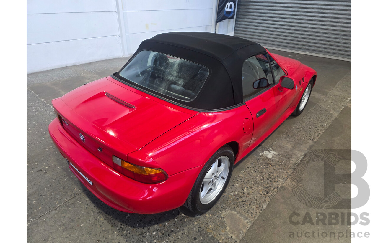 02/1997 BMW Z3 E36 (RWD) 2d Roadster Convertible Red 1.9L