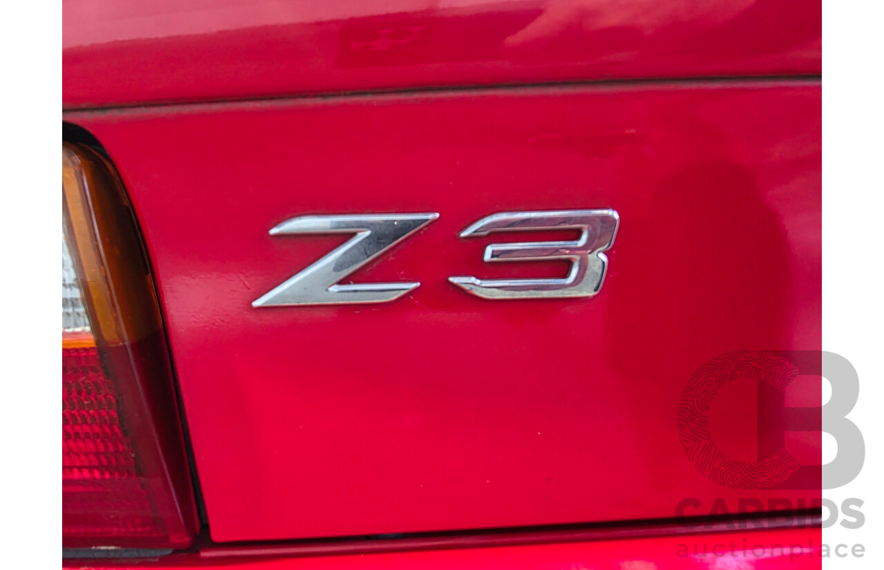 02/1997 BMW Z3 E36 (RWD) 2d Roadster Convertible Red 1.9L