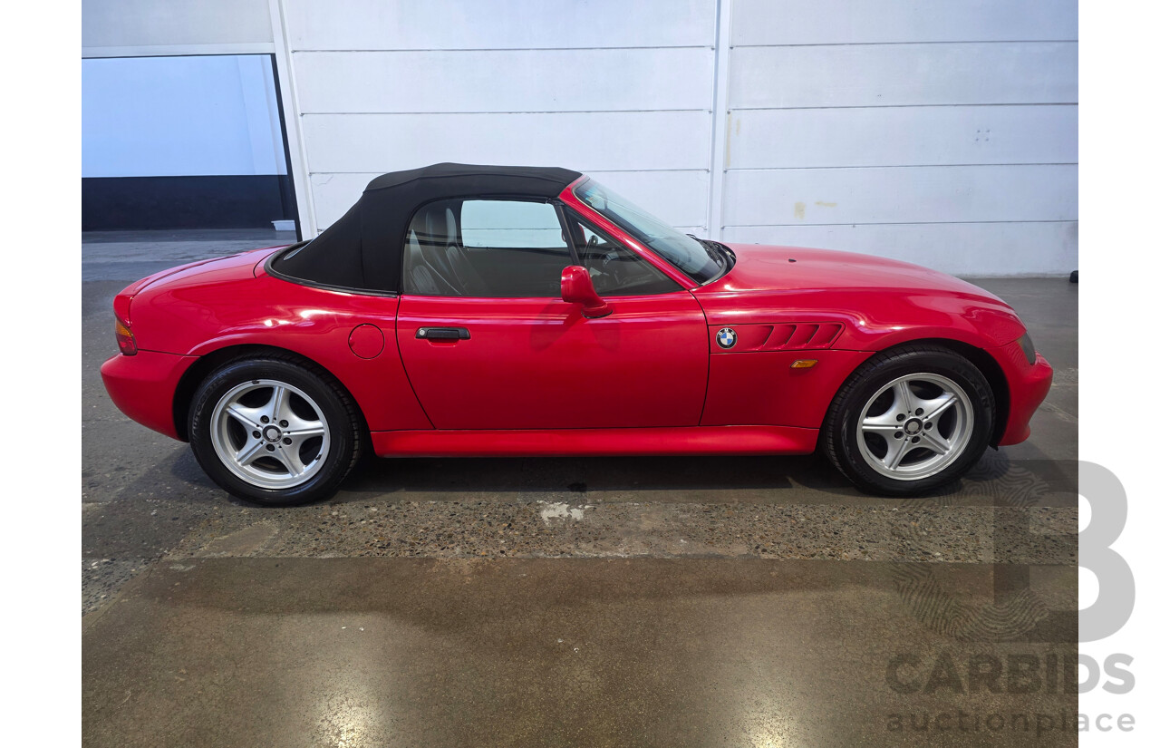 02/1997 BMW Z3 E36 (RWD) 2d Roadster Convertible Red 1.9L