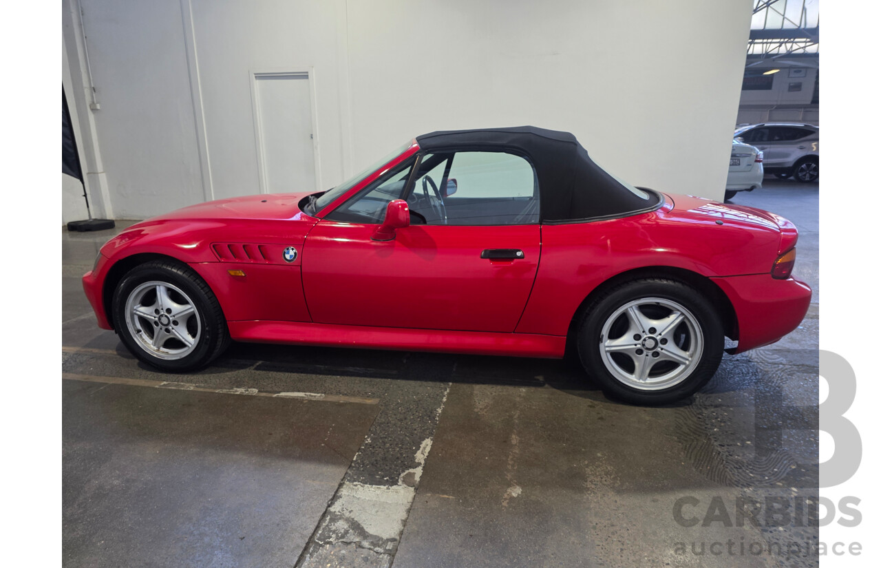 02/1997 BMW Z3 E36 (RWD) 2d Roadster Convertible Red 1.9L