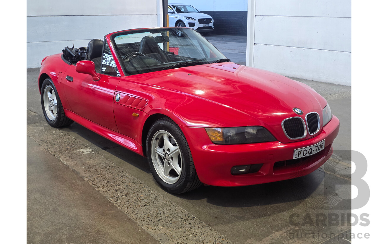 02/1997 BMW Z3 E36 (RWD) 2d Roadster Convertible Red 1.9L