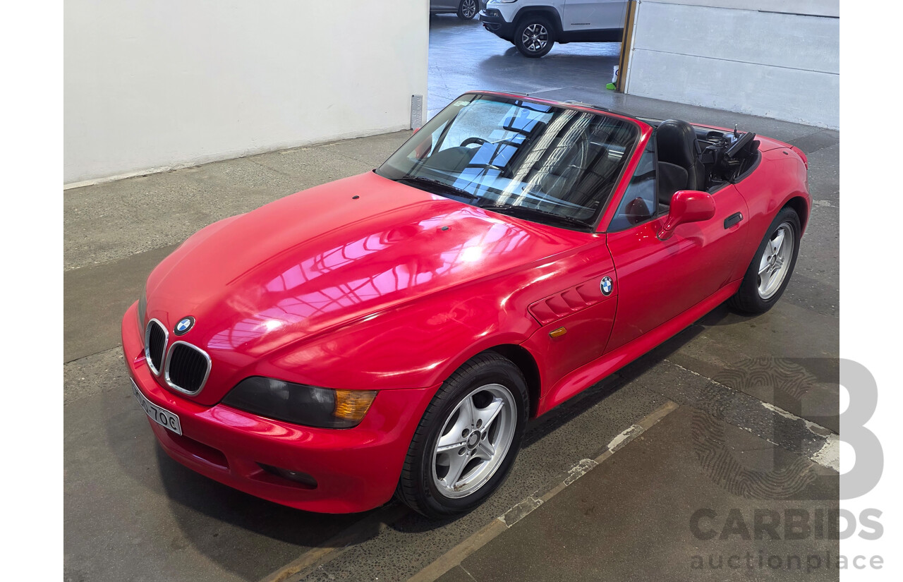 02/1997 BMW Z3 E36 (RWD) 2d Roadster Convertible Red 1.9L