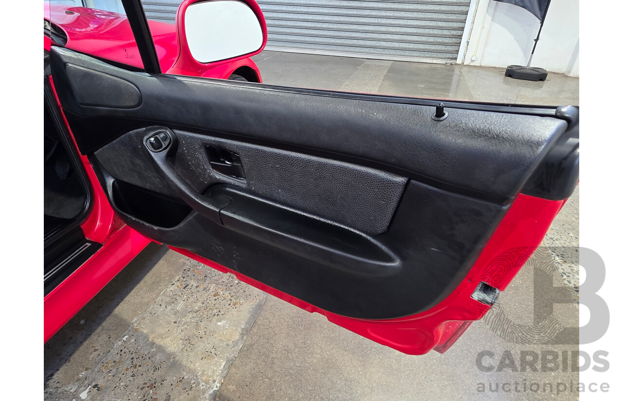 02/1997 BMW Z3 E36 (RWD) 2d Roadster Convertible Red 1.9L