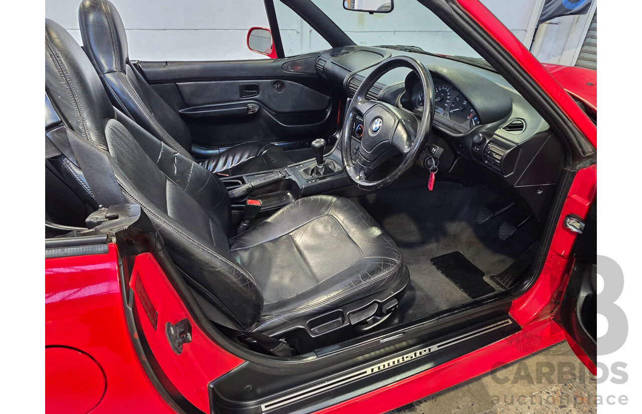 02/1997 BMW Z3 E36 (RWD) 2d Roadster Convertible Red 1.9L