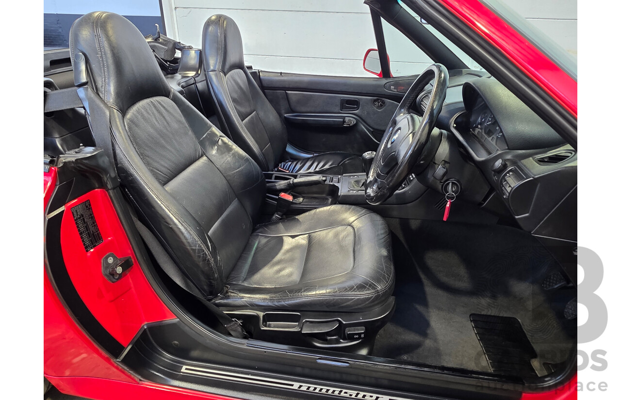 02/1997 BMW Z3 E36 (RWD) 2d Roadster Convertible Red 1.9L