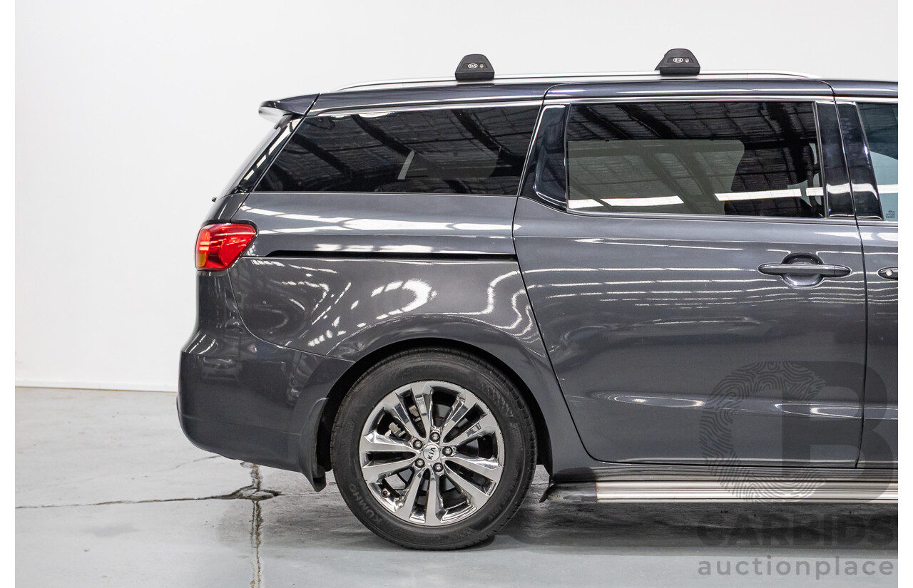 9/2015 Kia Carnival Platinum YP 4d Wagon Graphite Grey V6 3.3L - 8 Seater