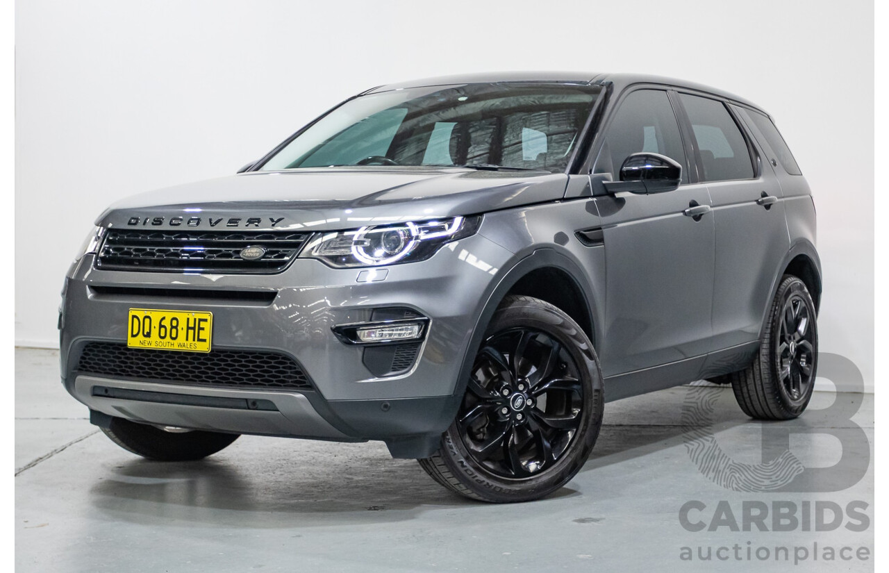 1/2018 Land Rover Discovery Sport TD4 HSE Luxury 132kW (AWD) L550 MY18 4d Wagon Corris Grey Metallic Turbo Diesel 2.0L - 7 Seater