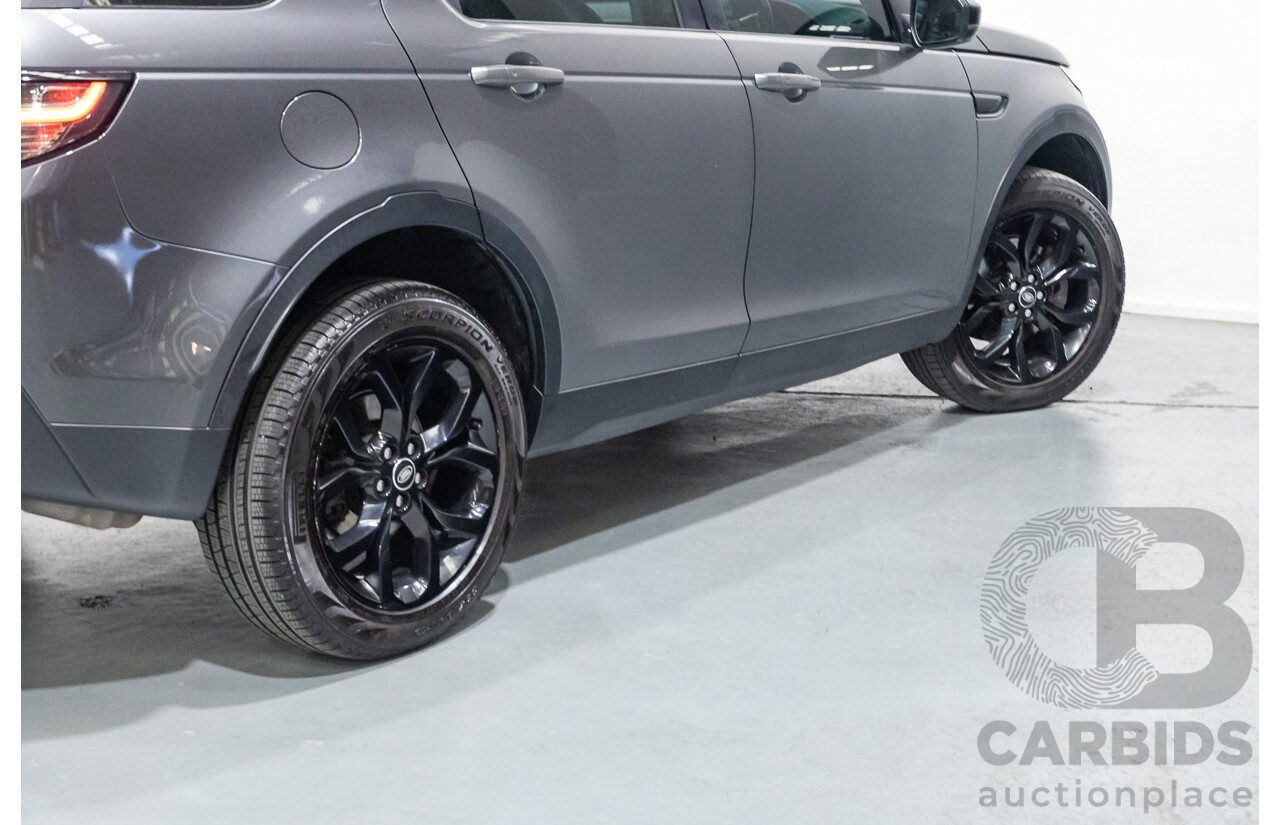 1/2018 Land Rover Discovery Sport TD4 HSE Luxury 132kW (AWD) L550 MY18 4d Wagon Corris Grey Metallic Turbo Diesel 2.0L - 7 Seater