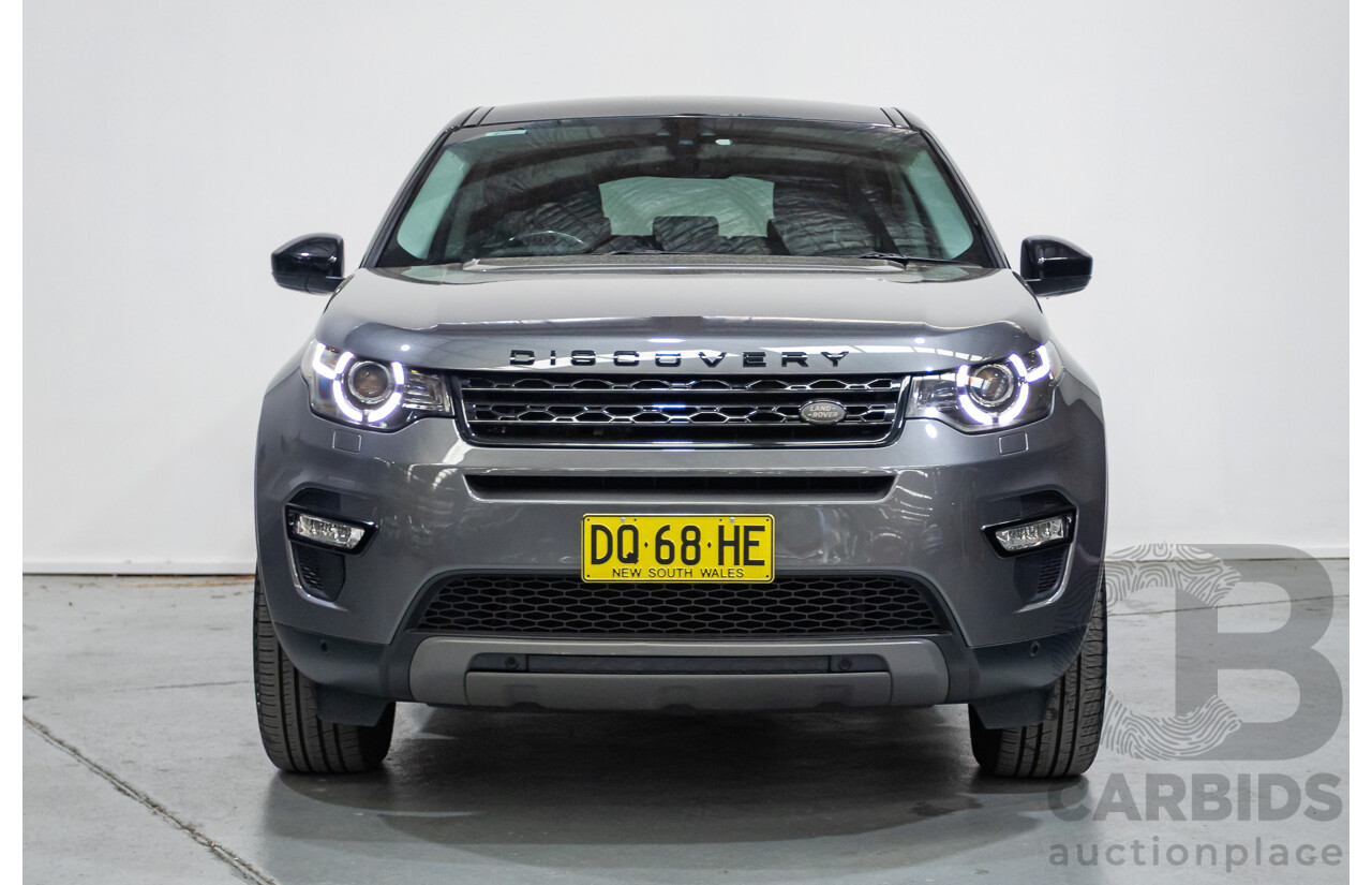 1/2018 Land Rover Discovery Sport TD4 HSE Luxury 132kW (AWD) L550 MY18 4d Wagon Corris Grey Metallic Turbo Diesel 2.0L - 7 Seater