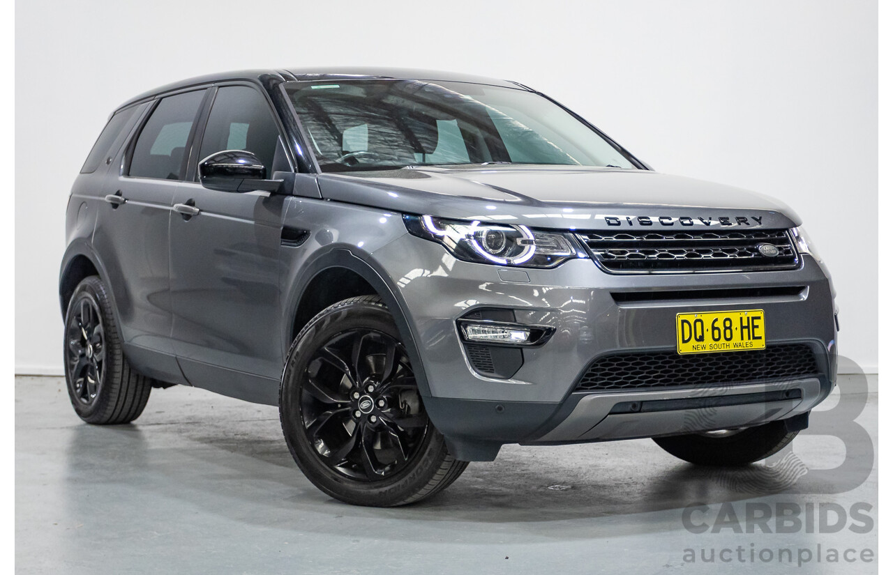 1/2018 Land Rover Discovery Sport TD4 HSE Luxury 132kW (AWD) L550 MY18 4d Wagon Corris Grey Metallic Turbo Diesel 2.0L - 7 Seater