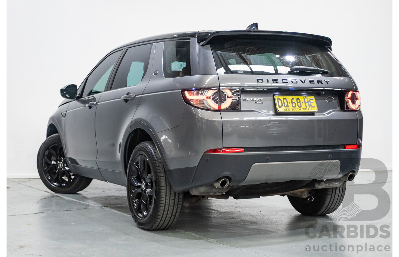 1/2018 Land Rover Discovery Sport TD4 HSE Luxury 132kW (AWD) L550 MY18 4d Wagon Corris Grey Metallic Turbo Diesel 2.0L - 7 Seater