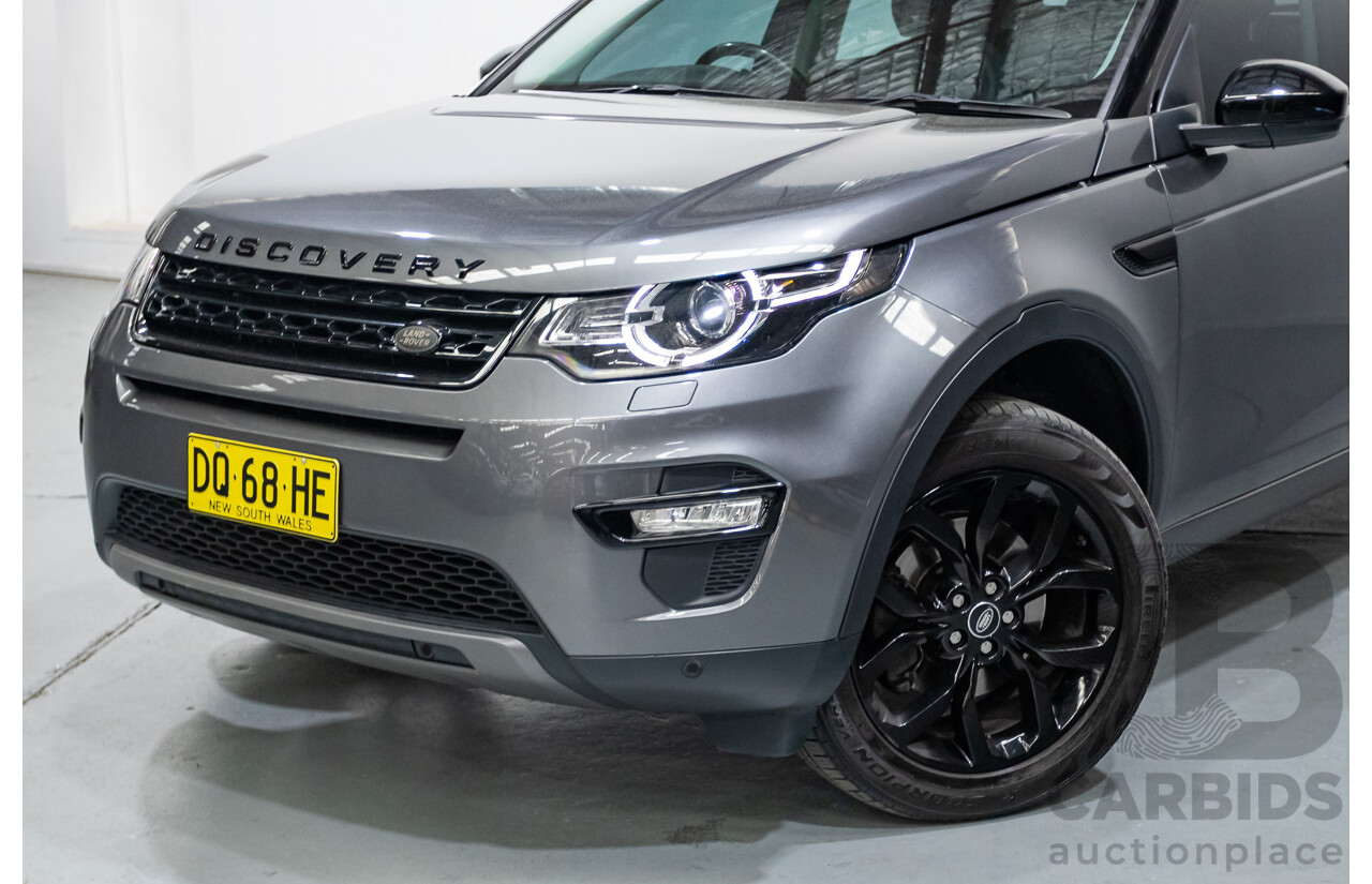 1/2018 Land Rover Discovery Sport TD4 HSE Luxury 132kW (AWD) L550 MY18 4d Wagon Corris Grey Metallic Turbo Diesel 2.0L - 7 Seater