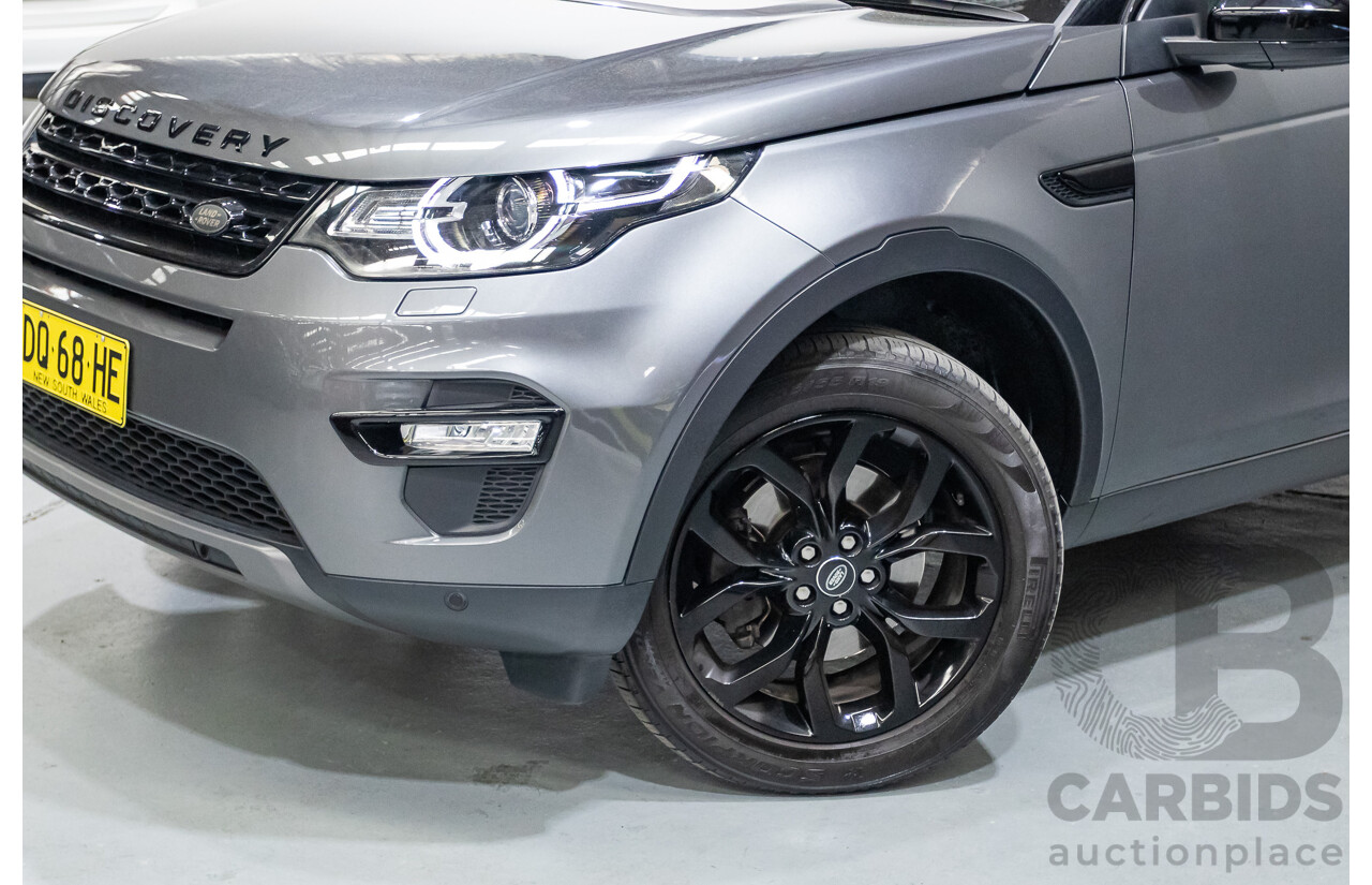 1/2018 Land Rover Discovery Sport TD4 HSE Luxury 132kW (AWD) L550 MY18 4d Wagon Corris Grey Metallic Turbo Diesel 2.0L - 7 Seater