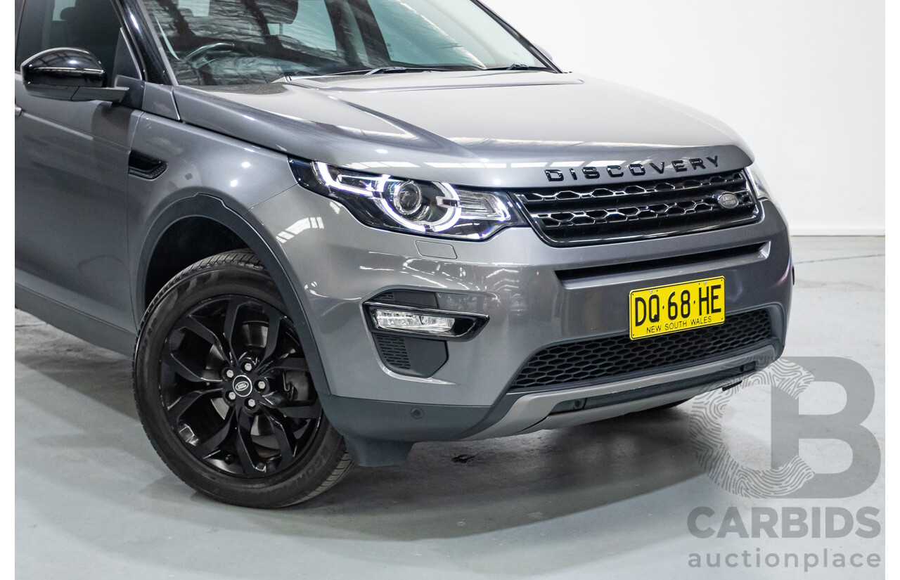 1/2018 Land Rover Discovery Sport TD4 HSE Luxury 132kW (AWD) L550 MY18 4d Wagon Corris Grey Metallic Turbo Diesel 2.0L - 7 Seater