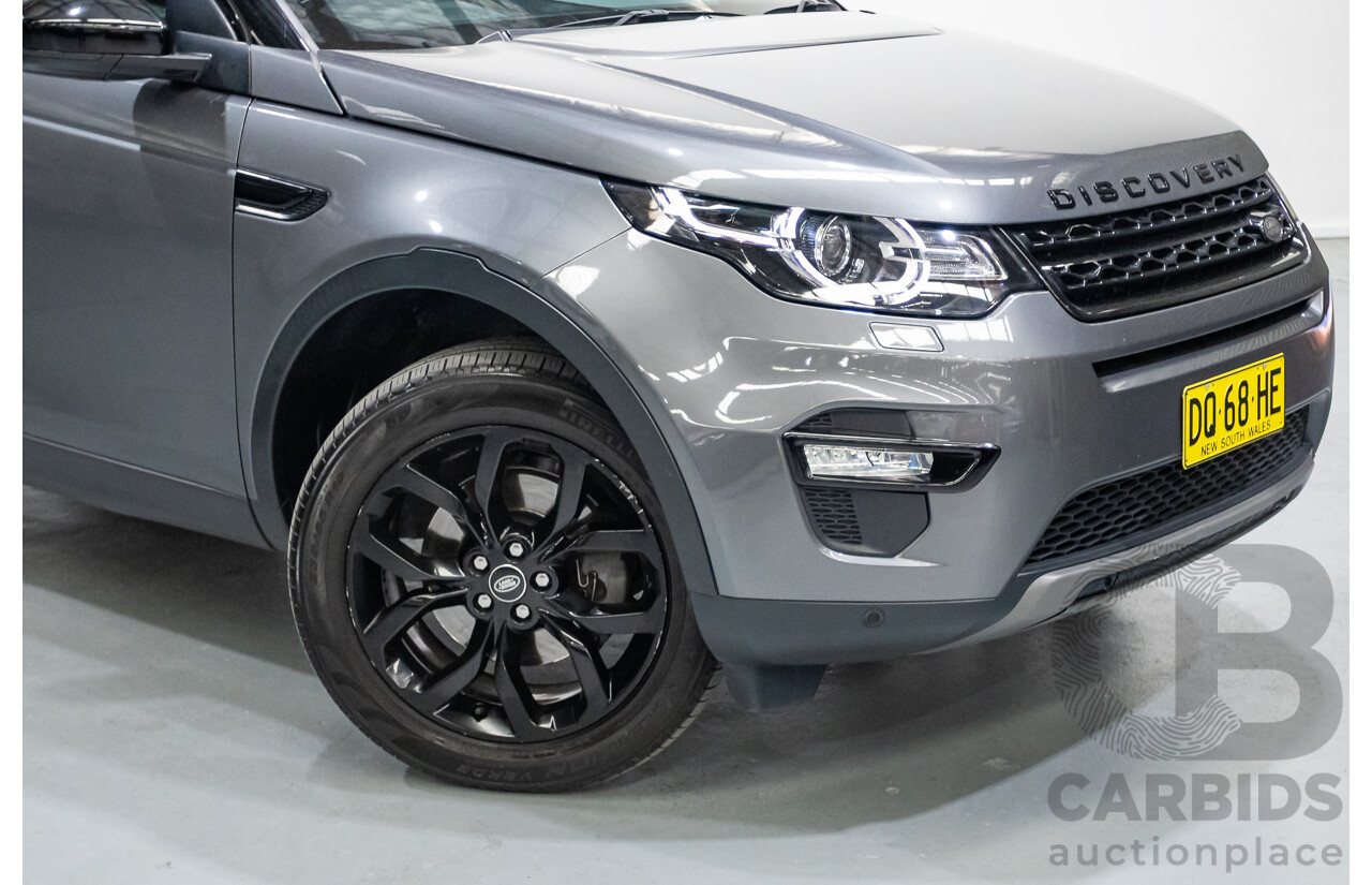1/2018 Land Rover Discovery Sport TD4 HSE Luxury 132kW (AWD) L550 MY18 4d Wagon Corris Grey Metallic Turbo Diesel 2.0L - 7 Seater