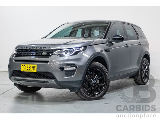 1/2018 Land Rover Discovery Sport TD4 HSE Luxury 132kW (AWD) L550 MY18 4d Wagon Corris Grey Metallic Turbo Diesel 2.0L - 7 Seater