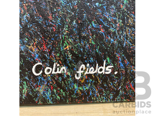 COLIN FIELDS ''Hedgehog'' Acrylic on Canvas (100x80cm)
