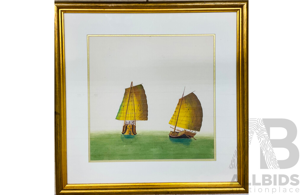 Framed Chinese Print (53x53cm)
