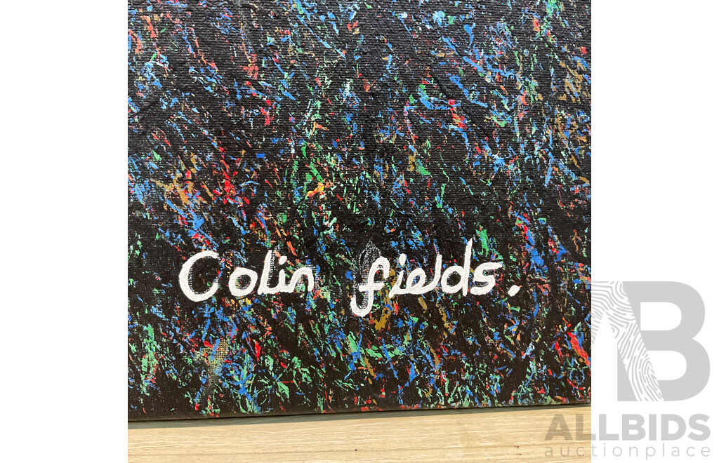 COLIN FIELDS ''Hedgehog'' Acrylic on Canvas (100x80cm)
