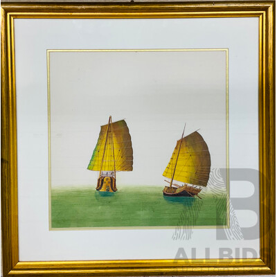 Framed Chinese Print (53x53cm)
