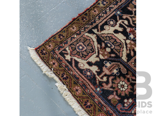 Large Persian Heriz Carpet