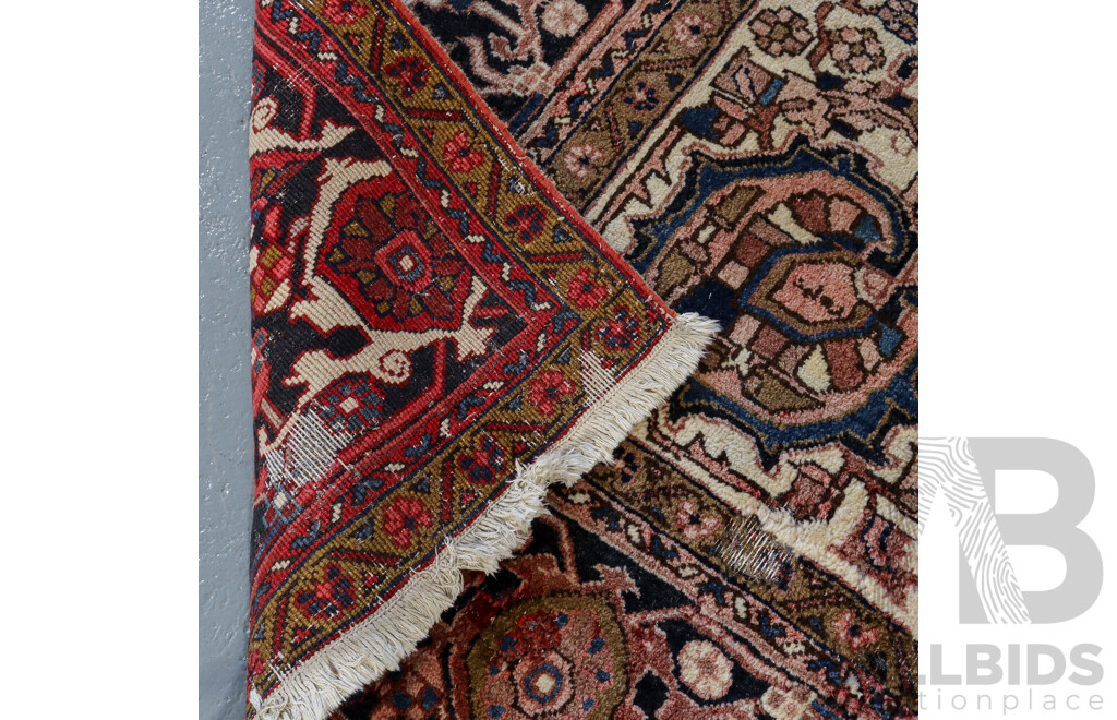 Large Persian Heriz Carpet