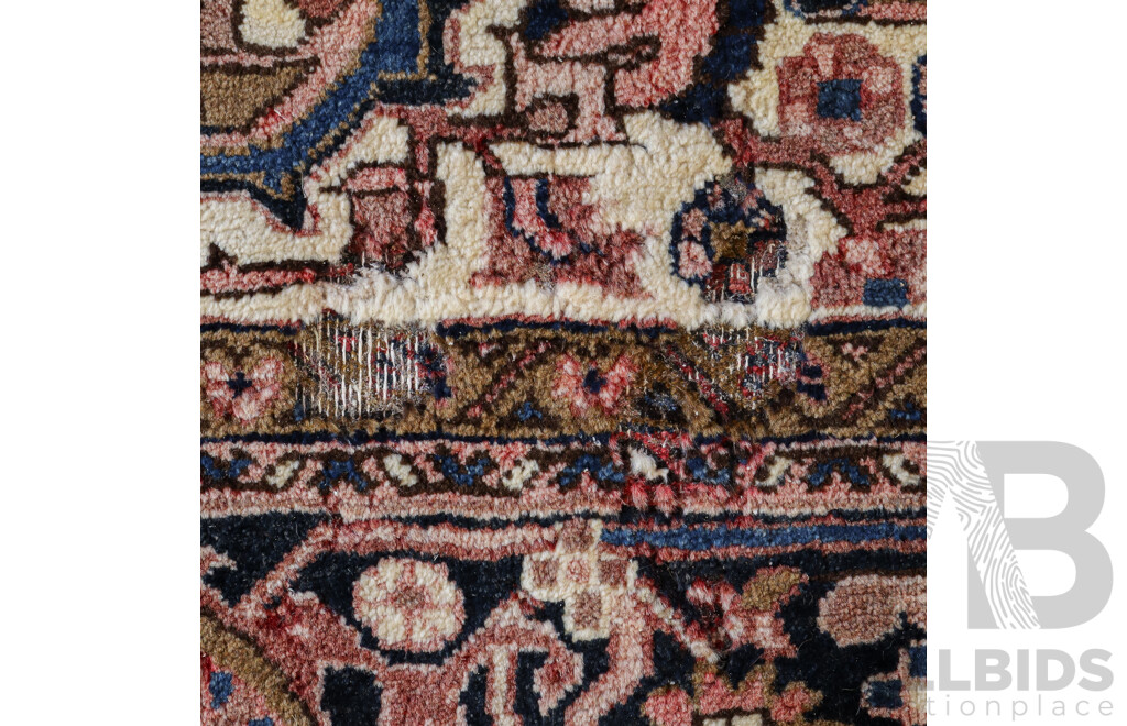 Large Persian Heriz Carpet