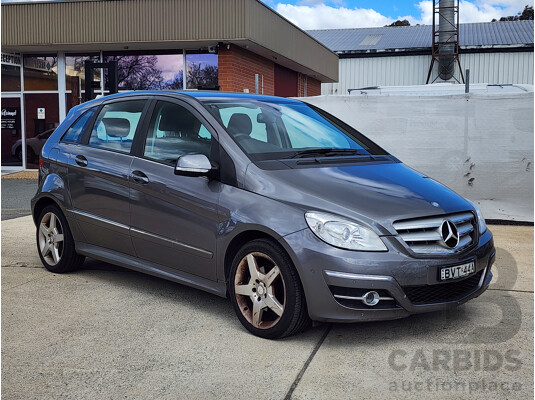 07/2011 Mercedes-Benz B200 245 MY11 5d Hatchback Grey 2.0L