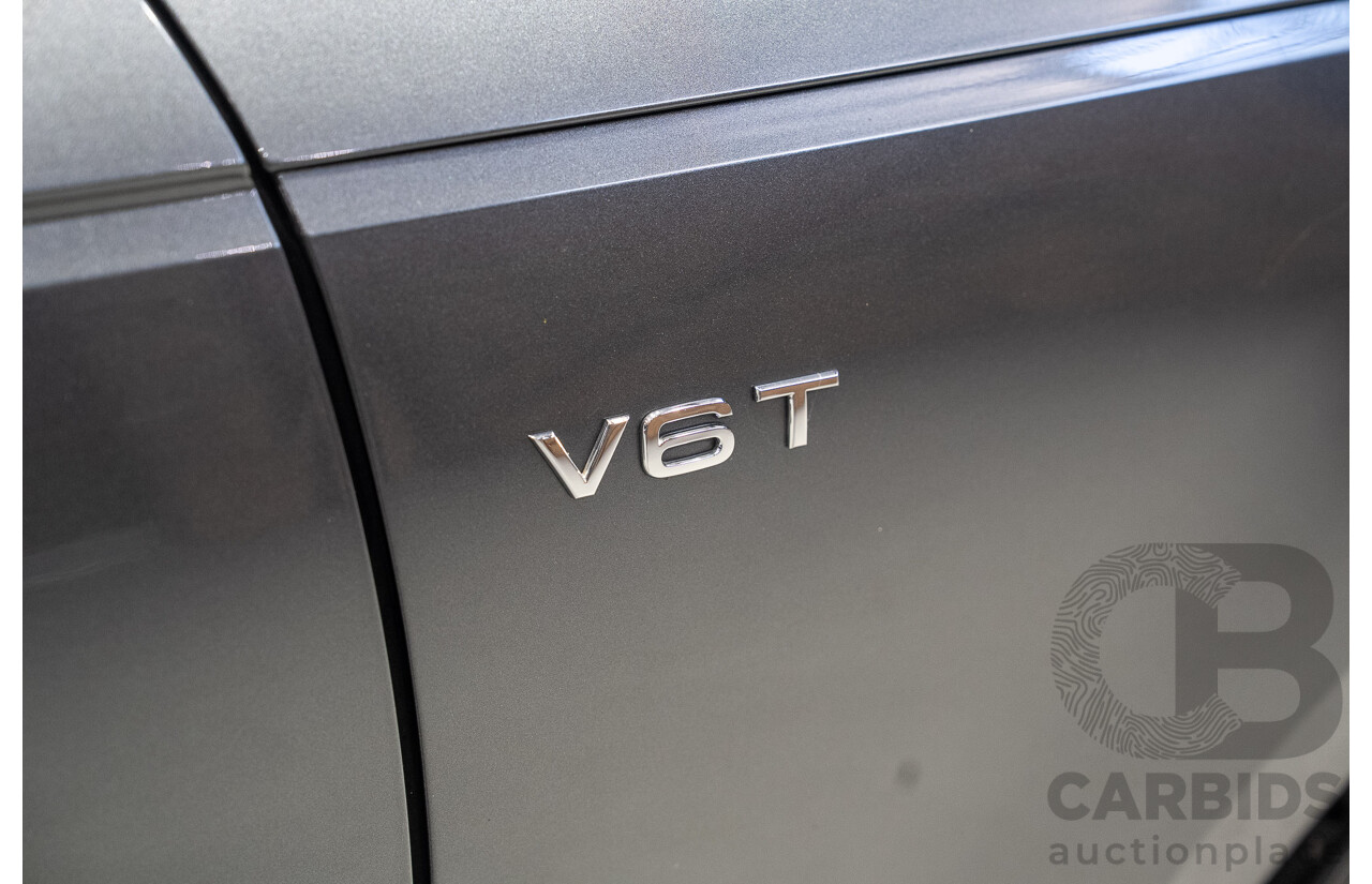 01/2018 Audi S4 3.0 TFSI Quattro Tiptronic (AWD) B9 MY18 4d Sedan Daytona Grey Turbo 3.0L