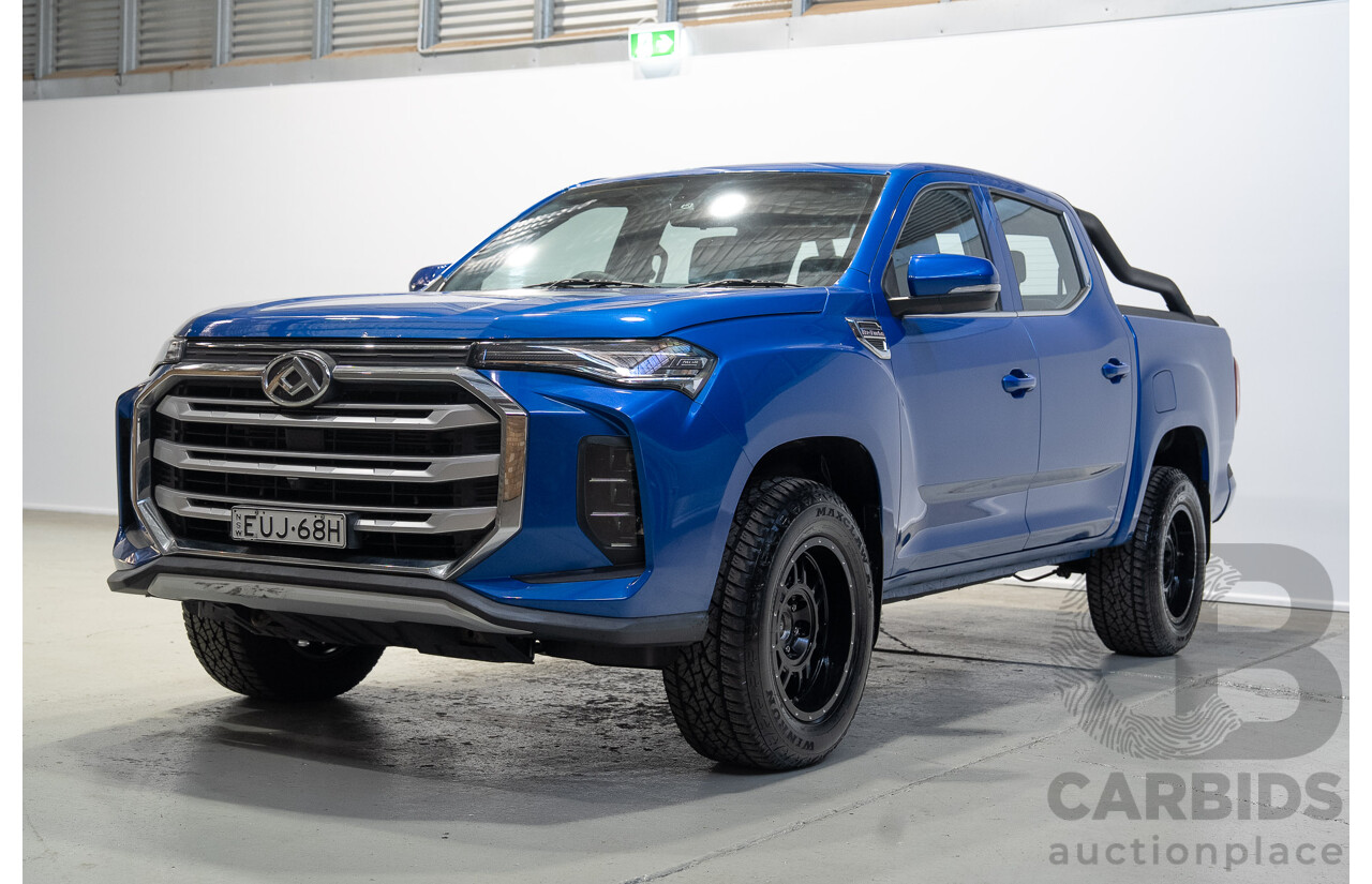 07/2022 LDV T60 MAX PRO (4x4) SK8C MY23 Double Cab Utility Blue 2.0L