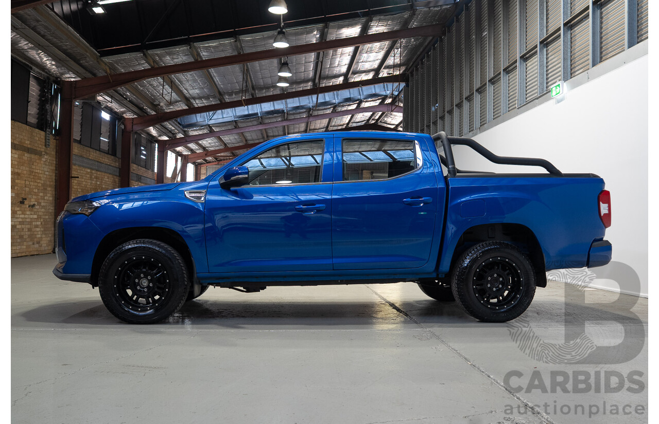 07/2022 LDV T60 MAX PRO (4x4) SK8C MY23 Double Cab Utility Blue 2.0L