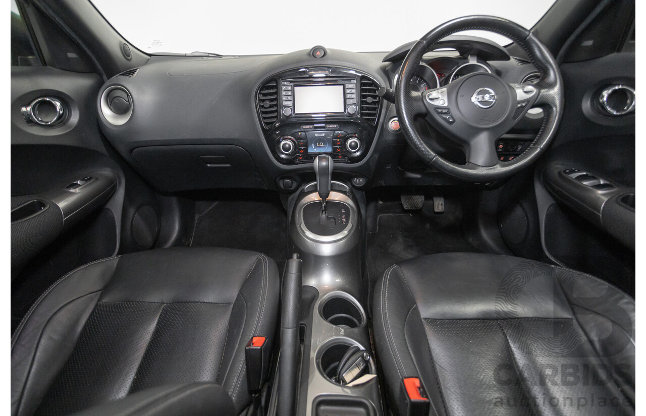 7/2018 Nissan Juke Ti-S (AWD) F15 Series 2 4d Wagon White Turbo 1.6L