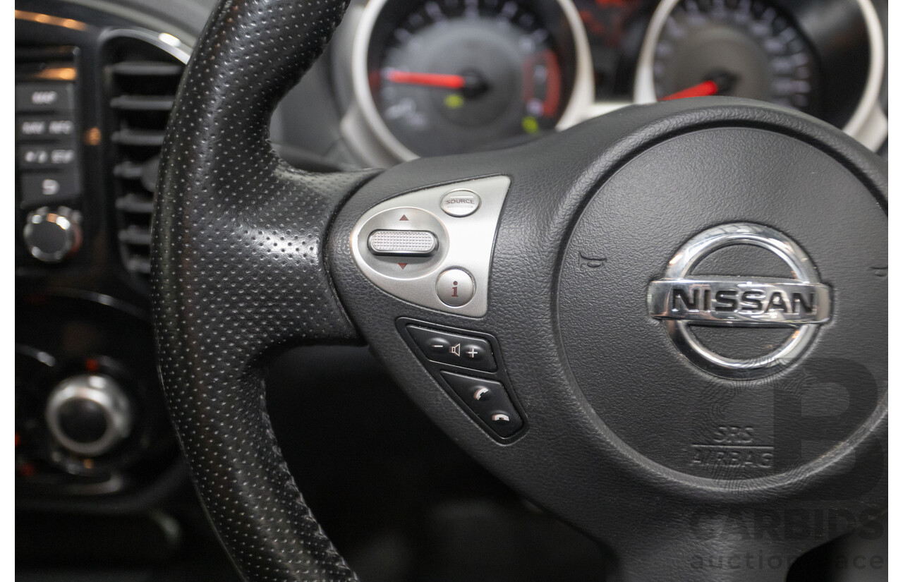 7/2018 Nissan Juke Ti-S (AWD) F15 Series 2 4d Wagon White Turbo 1.6L