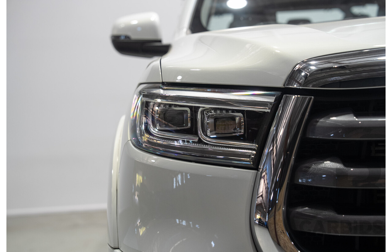 04/2023 GWM CANNON (4x4) Dual Cab Utility White 2.0L